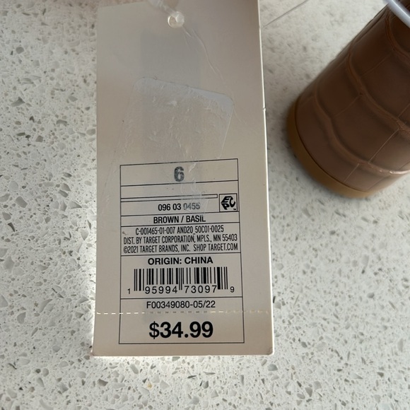 Ladies 3” heeled braided Sandal - Picture 7 of 10